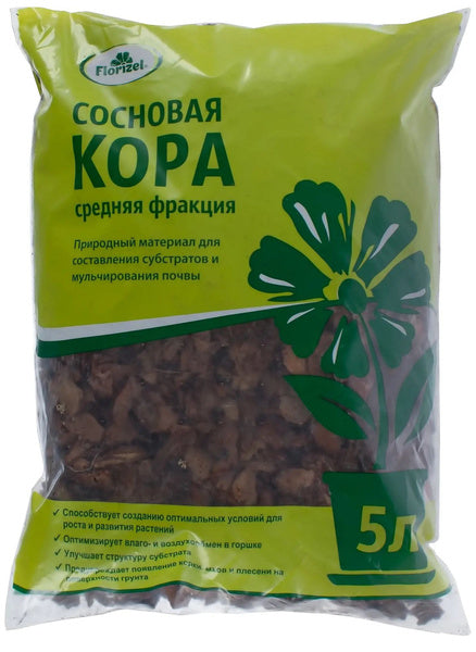 Сосновая кора средней фракции