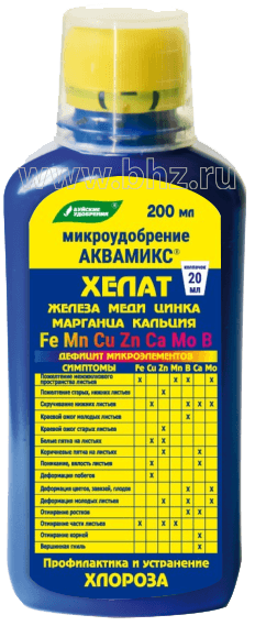 Микроудобрение Аквамикс